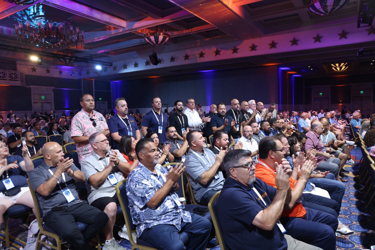 LIUNA's tweet image. At the 2025 Leadership Conference: Bruce Lerner, LIUNA General Counsel, broke down the legal battles ahead, while April Ogden-Thomas, Executive Director of the Southeast Laborers’ Training Fund, highlighted how training and apprenticeship are building LIUNA’s future.
