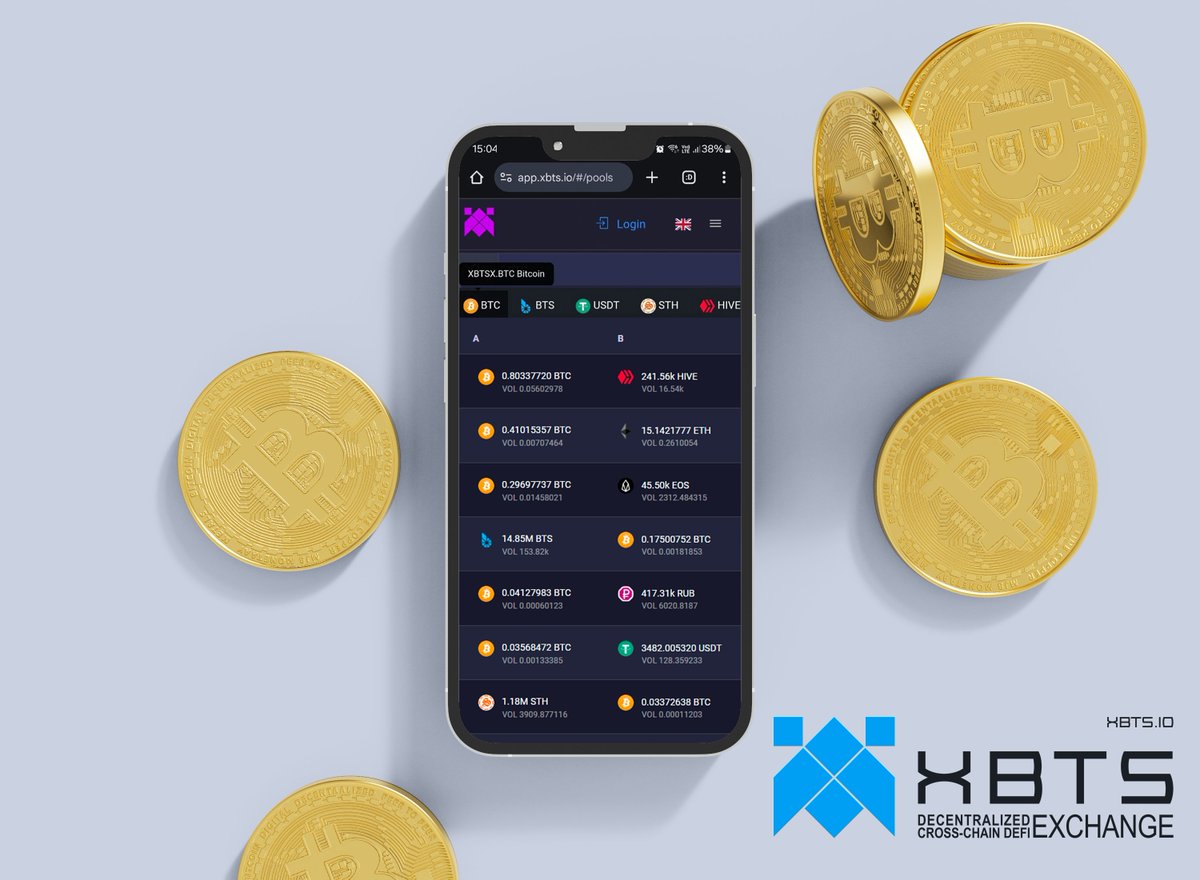⚡ The world is your market!
🌍 Trade 24/7, zero restrictions.
🚀 XBTS DEX - where decentralization meets reality.
✅Decentralized trading at your fingertips—24/7, no borders, no limits🥰 

👉 DEX ex.xbts.io
👉 DeFi  app.xbts.io
Start trading today!