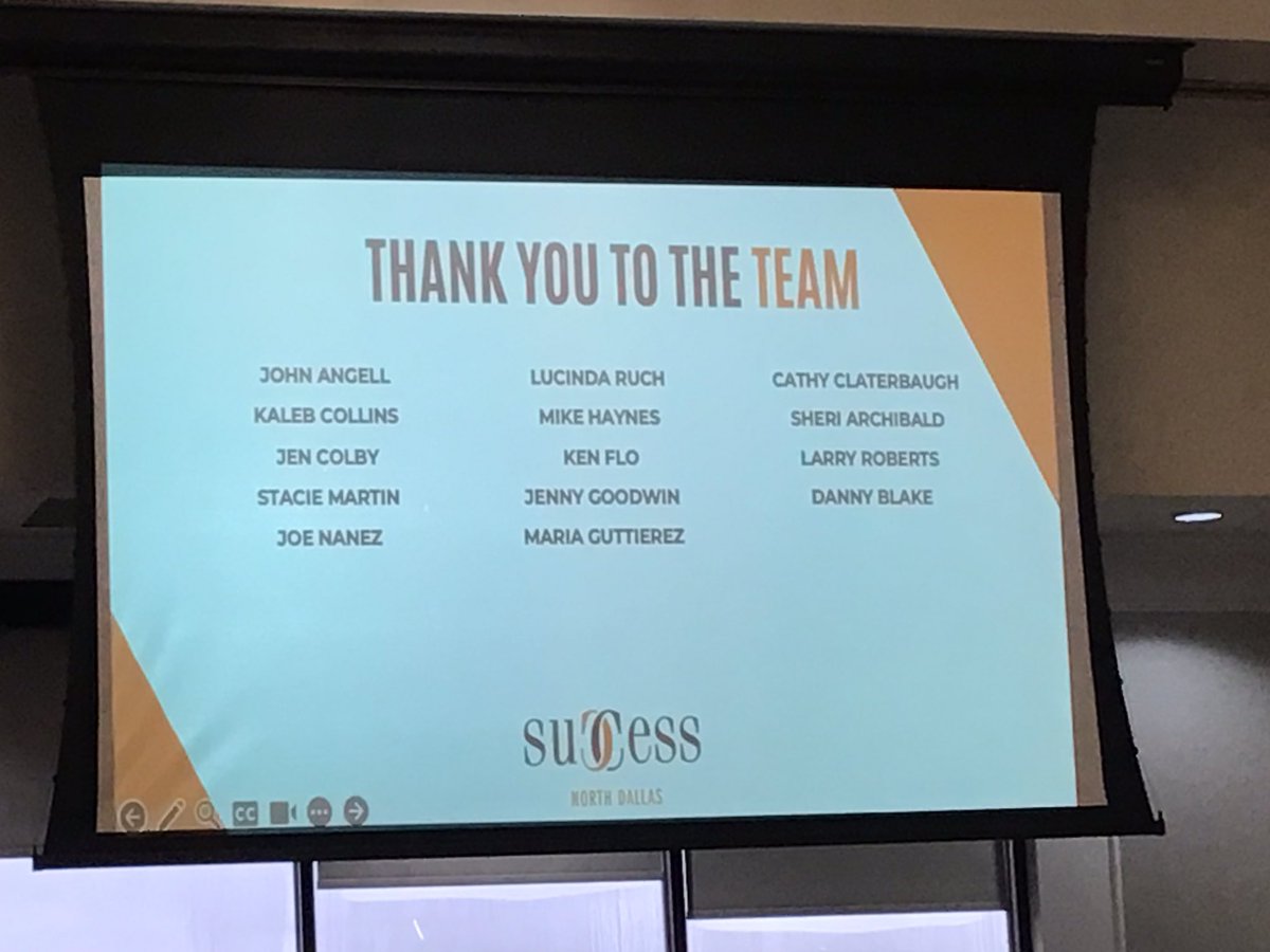 Thank you to our #volunteers we could not do this without you 

<a href="/SuccessNorth/">Success North Dallas</a> 
<a href="/billwallace1/">Bill Wallace</a> 
#SuccessNorthDallas
#SND
#BestNetworkinginDFW
#Networking