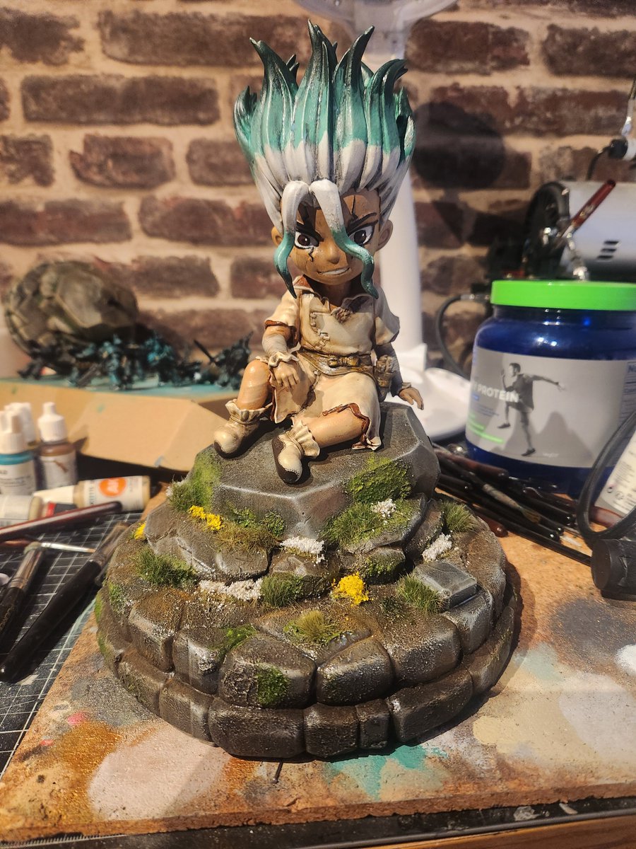 shy3d_chibi's tweet image. Thanks a bunch to jmcmullen2 for showing me their result! I love it ! ♡ ~(\'▽^人)
#FigurePainting #PaintedFigure #3DPrint #3DModel #DrSTONE #AnimeFigure #Senku #senkuishigami #OtakuArt #ArtShare #CreativeCommunity