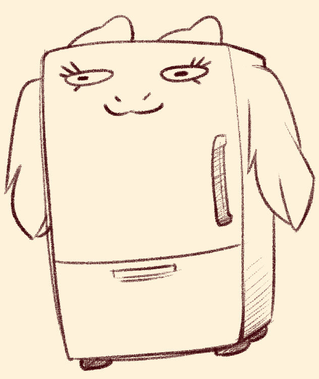 GooLeeDoodlee's tweet image. when friend tells me i draw toriel like she鈥檚 built like a fridge