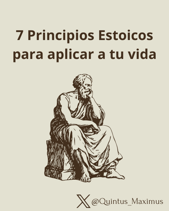 Los estoicos sabían cómo tener una vida en calma y feliz.

7 principios del ESTOICISMO que todo el mundo debería aplicar en 2025.