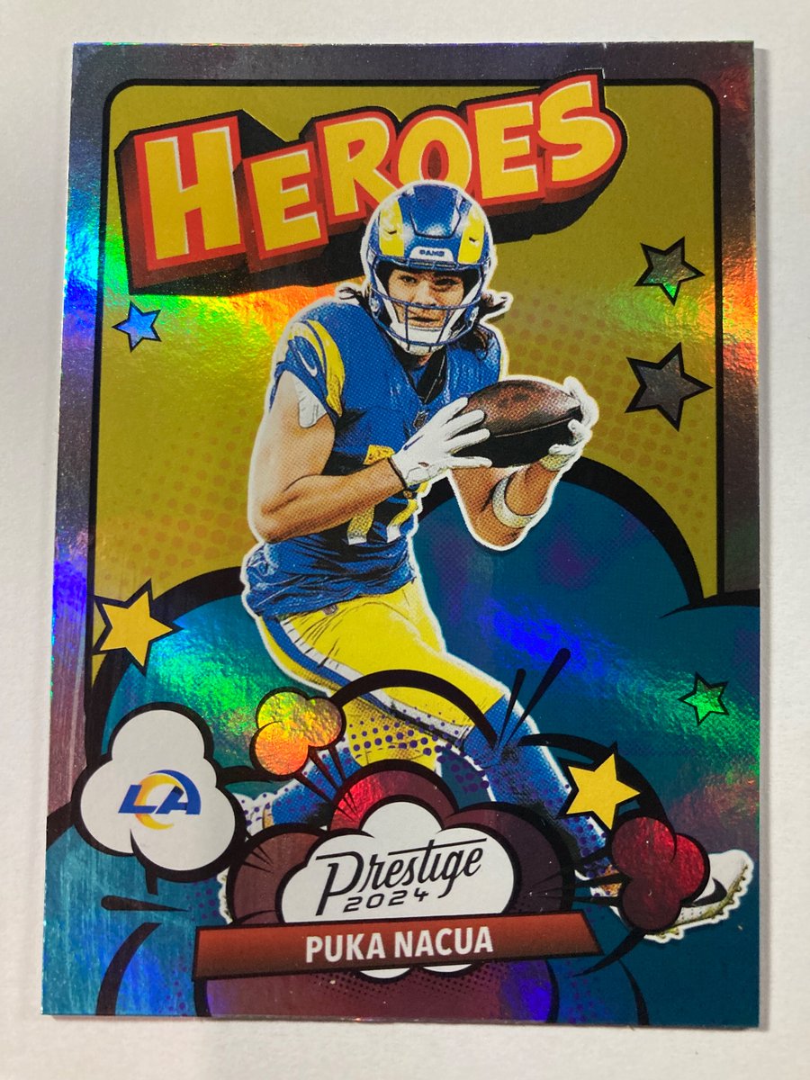 🎁Appreciation Day Giveaway🎁

Winner Announced Saturday

🔥Puka Nacua Panini Prestige Heroes Silver Holo

To enter
1. Follow
2. Retweet
3. Like
