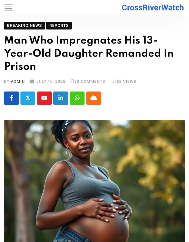 Recall that before his arraignment before the Court on Monday 14th July, 2025, Peter was asked by the Ediba Community to...

Read more @👇
crossriverwatch.com/2025/07/man-wh…