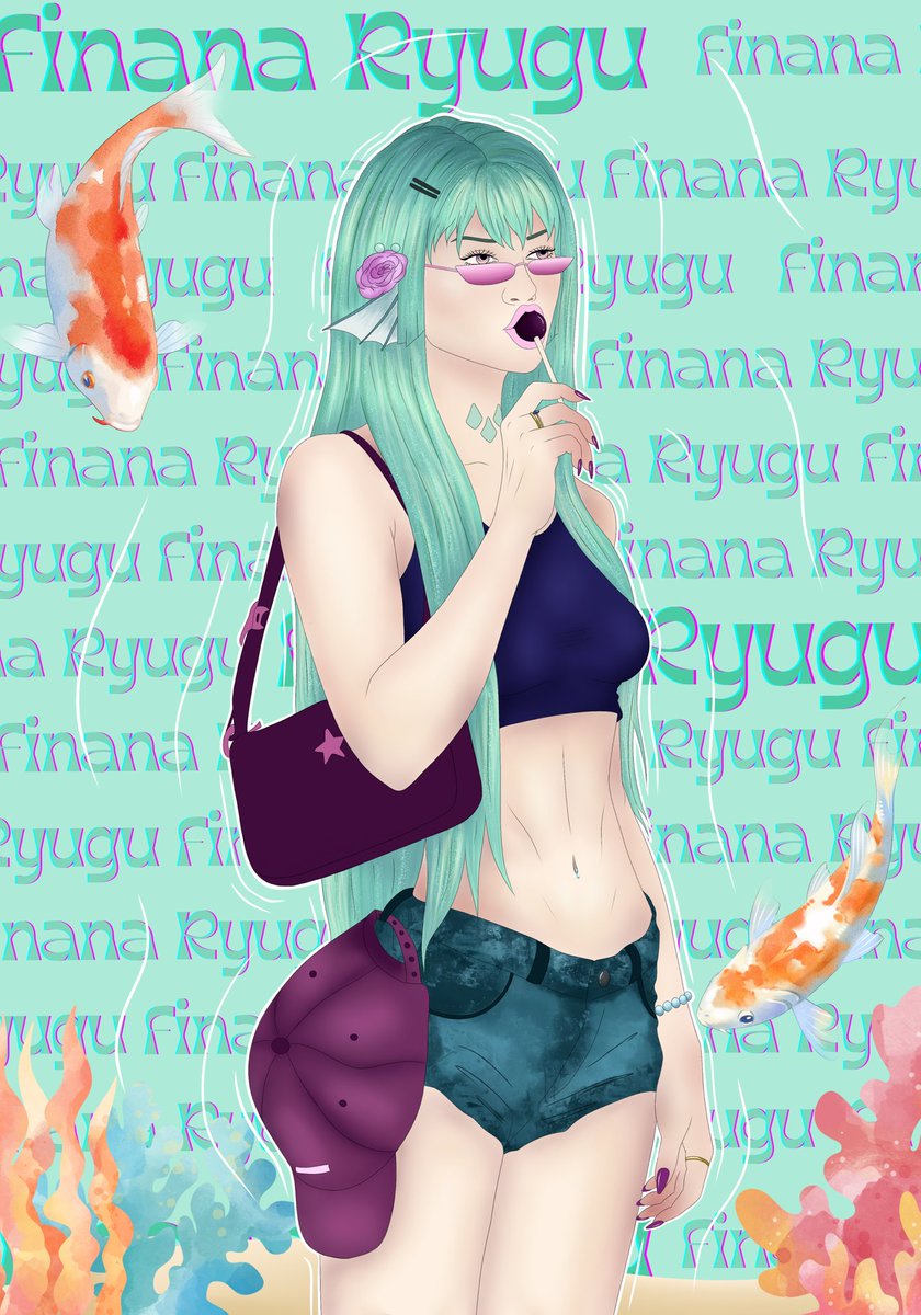 PastelBlossomx's tweet image. Finana Ryugu 🐠🩵
Art by: Me 🫶🏼
-
#FinanaRyugu #Finanart #NIJISANJI_EN #Vtuber