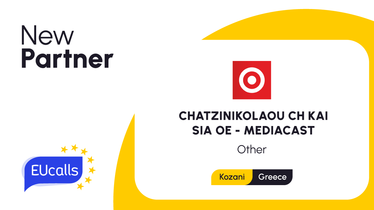eucallsnet's tweet image. 🗣Introducing our new #EUcallspartner, MEDIACAST!

@mediacast_adv, based in 🇬🇷 Kozani, Greece, is a versatile private company active in fields ranging from audiovisual media to agriculture, energy, education &amp;amp;  environment.

🤝View their profile: eucalls.net/dashboard/part…

#eucalls