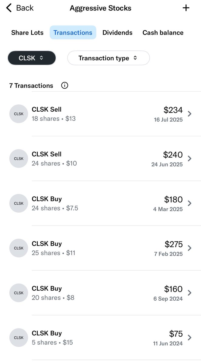 q8vortex's tweet image. تحديث #محفظة_بوعيسى
سهم $CLSK بيع بسعر 13$
تخفيض الكمية بنسبة 30% وتحقيق ربح 30%
سهم $ASML شراء بسعر 740$
زيادة الكمية ليصبح معدل الشراء 730$
الكاش المتبقي 851$