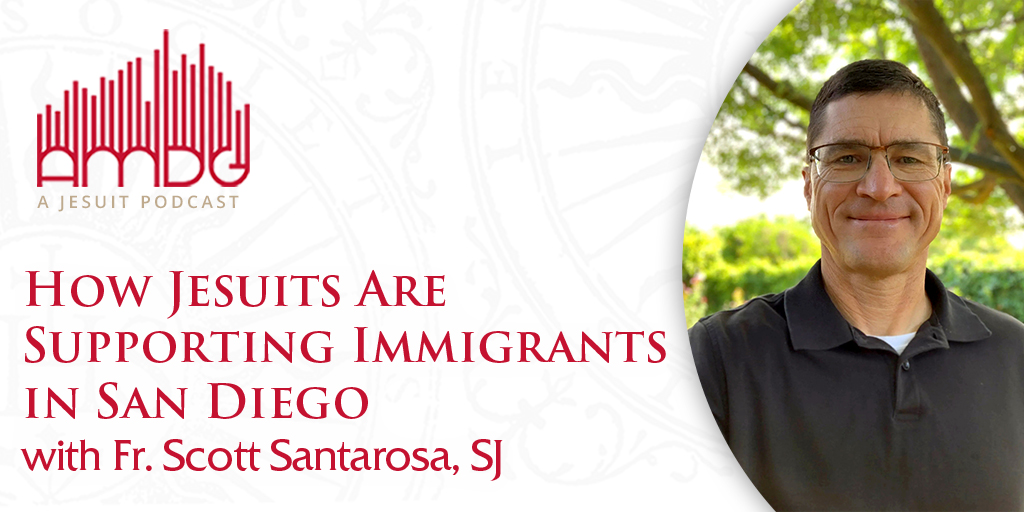 jesuitnews's tweet image. On the new #AMDG podcast, Fr. Scott Santarosa, SJ, pastor of Our Lady of Guadalupe in San Diego, shares how the parish is standing in solidarity with immigrants — from starting a migrant shelter to accompanying migrants to immigration court.
🎧 ow.ly/z4sY50WqyL6