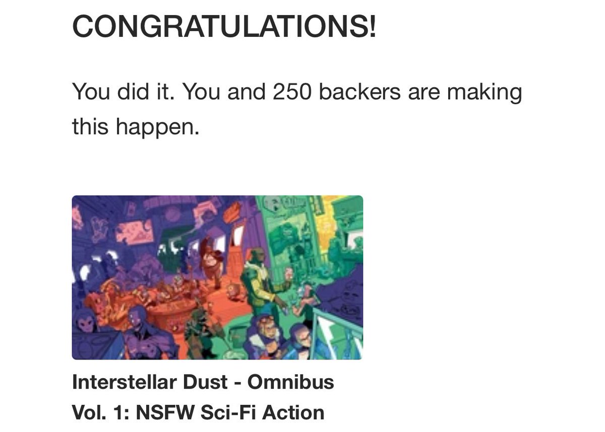 ceejthehudson's tweet image. All done! Thanks again, dolls 🙏
Late pledges are on until comic wiz @WellsThomp wraps his campaign. Go and back it right now and snag a dope crossover 🅰️rt print!
kickstarter.com/projects/stitc…