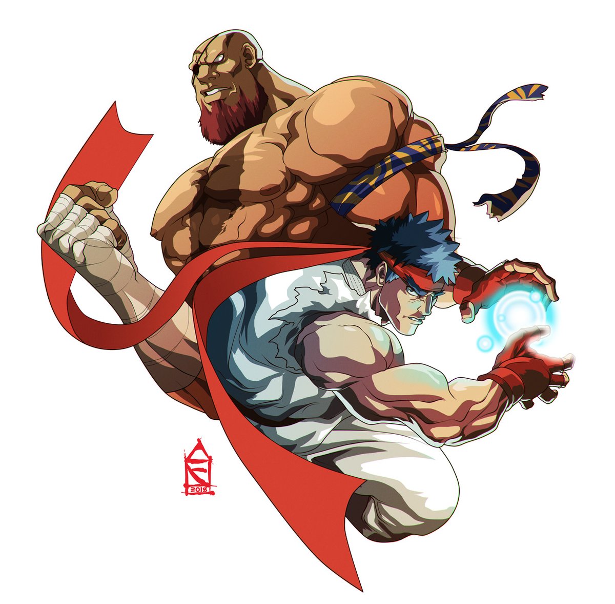 Zehb_BR's tweet image. Maaaannn, the Sagat trailer was just epic! The Muay Thai emperor returned stronger than ever!
I will post some old drawings with him, but probably will do a new one sooner.
