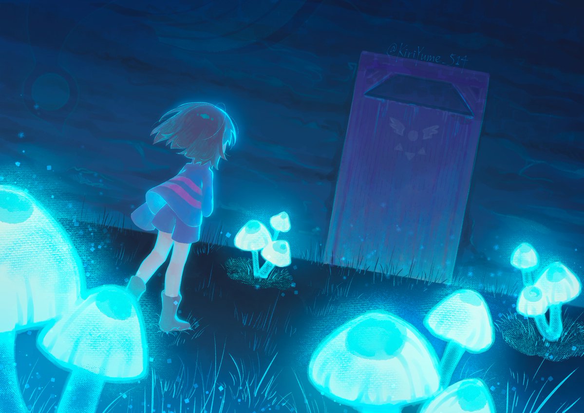 KiriYume_514's tweet image. Day 020
- Mysterious Place
#UNDERTALE
#100DayChallenge
#100日チャレンジ