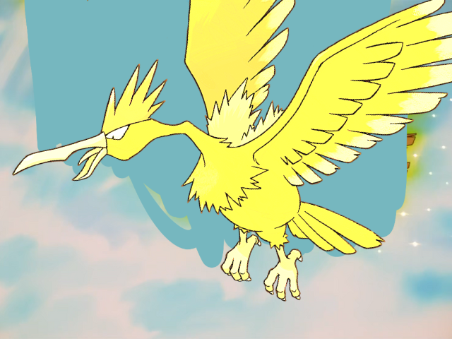 GammaFrick's tweet image. Back when we thought there were only 150 Pokémon and this was just a golden Fearow... #nostalgia