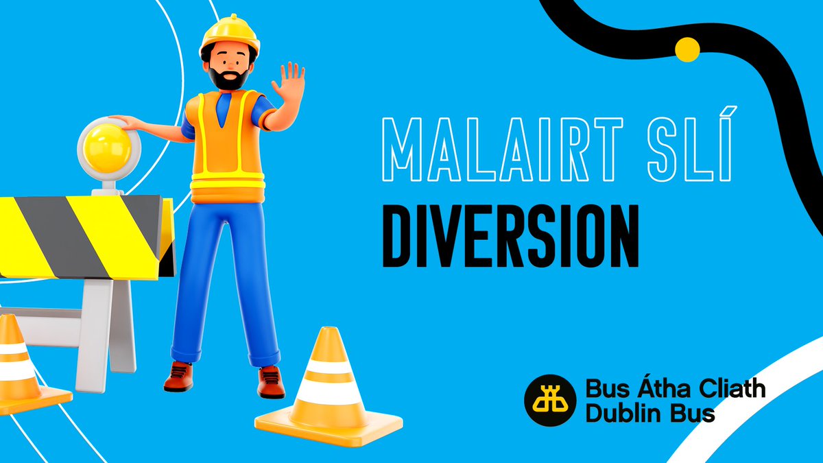 dublinbusnews's tweet photo. #DBSvcUpdate Diversion on Routes #DB38, #DB38a, #DB38b, #DB38d, #DB39, and #DB70 from Monday 21 July 2025. https://t.co/nLwR2Zcpum
Atreorú ar Bhealaí #DB38, #DB38a, #DB38b, #DB38d, #DB39, agus #DB70 ó Luan 21 Iúil 2025.
@TFIupdates https://t.co/f9ChWeMtwL