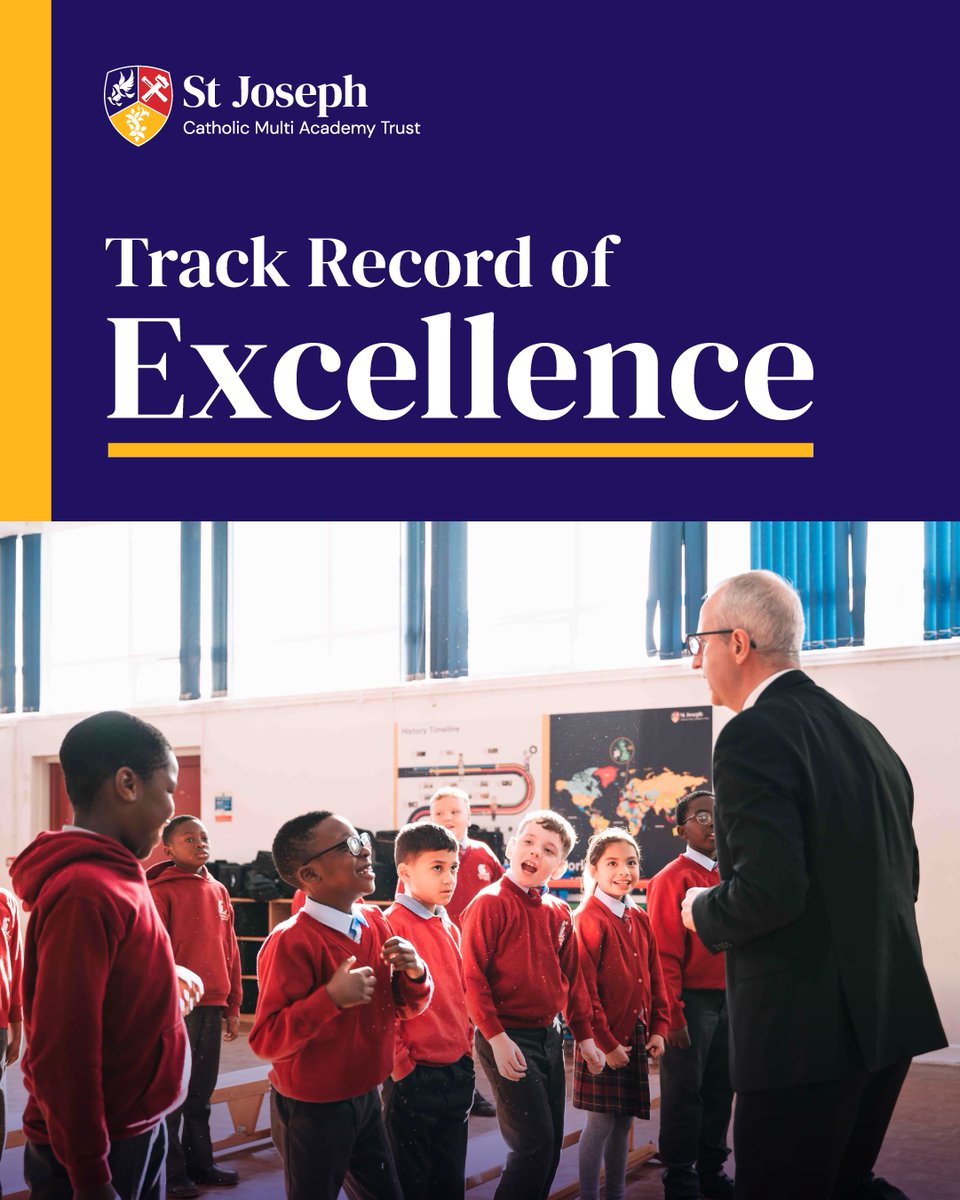 Recent Ofsted inspections across our Trust highlight our commitment to excellence.

Join a Trust with a proven track record of supporting schools to reach — and exceed — their potential. 
bit.ly/41iCYcx

#OfstedSuccess #SchoolImprovement #SJCMAT
