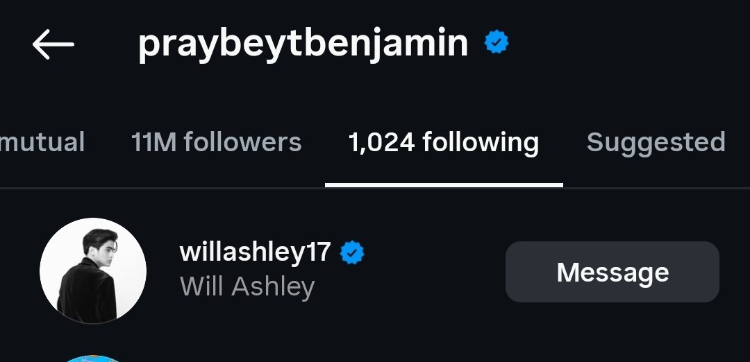 LATE NA BA AKOOO?!!! VICE GANDA IS NOW ALSO FOLLOWING WILL ASHLEY ON INSTAGRAM!!! 🥹🩵