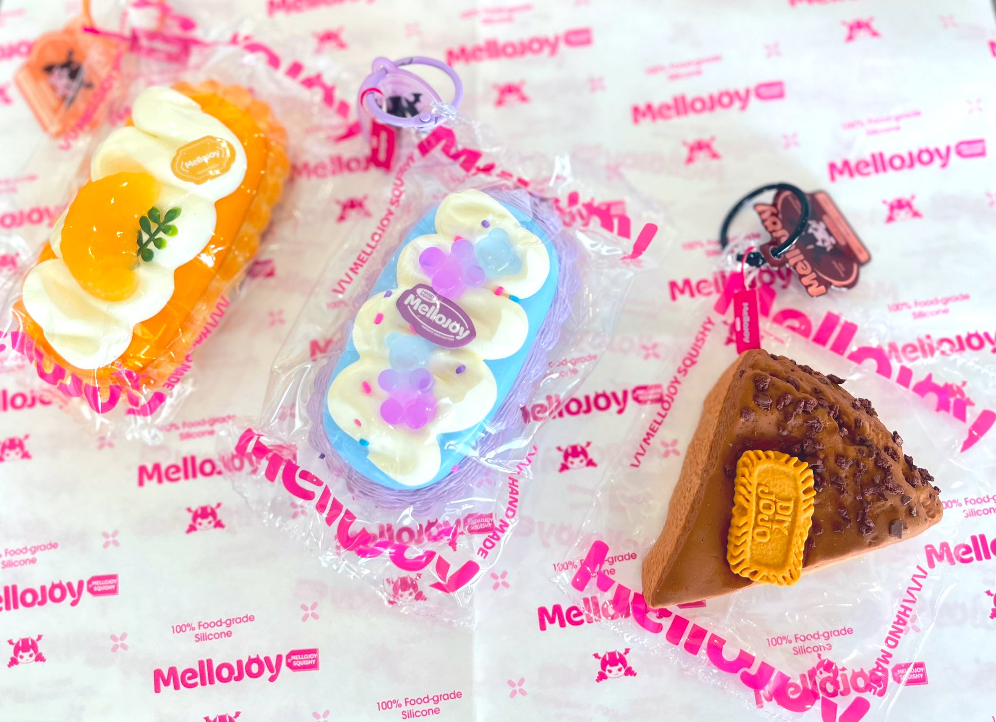 mellojoy スクイーズ5点セット mellojoy スクイーズ （Mellojoy スクイーズ 5点セットの通販 by