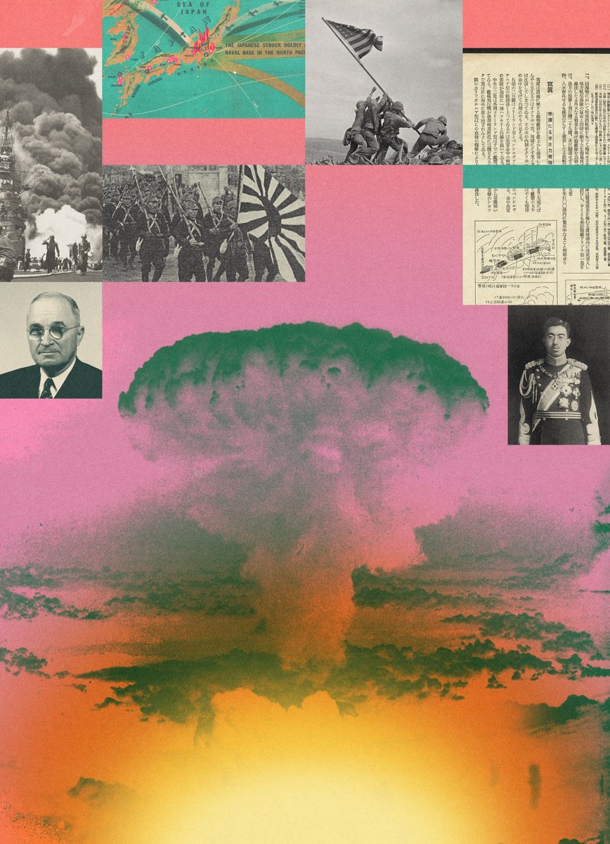officesantos's tweet photo. for @NZZGeschichte, on the US bombings of Hiroshima and Nagasaki in 1945 https://t.co/E58VyrV5dc