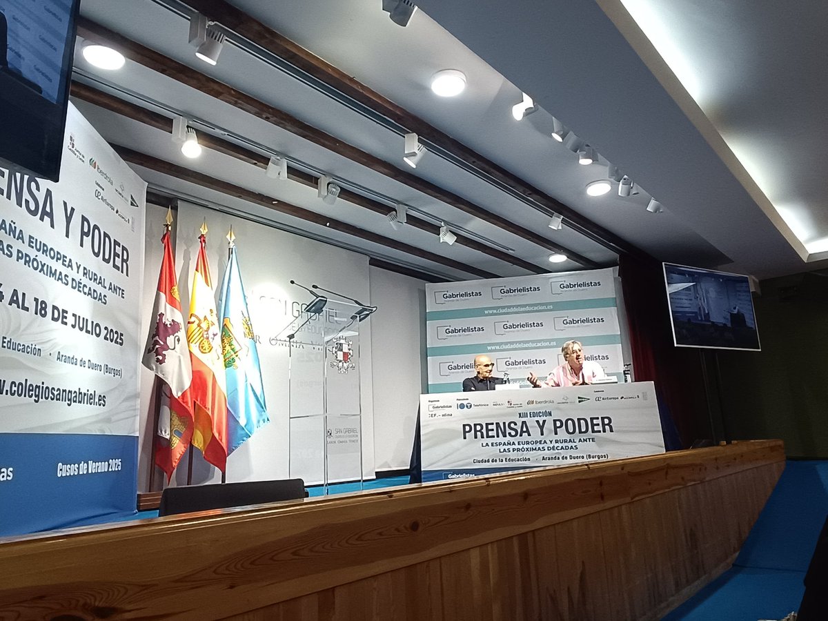 Luis Abril, abre la tercera jornada de Prensa y Poder. El relato del ejecutivo que mejor conoce la historia económica de nuestro país en los últimos 50 años. #prensaypoder2025