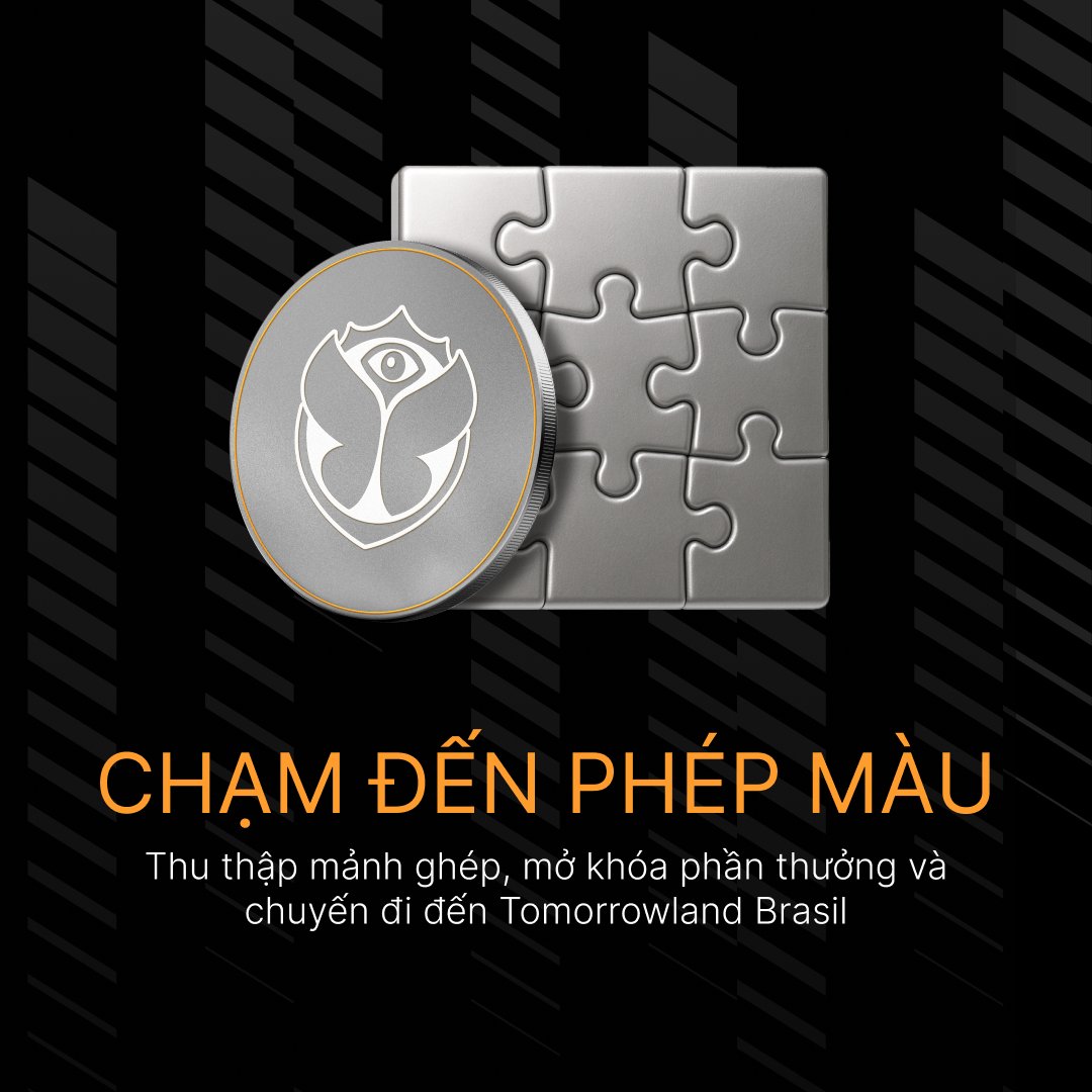 BybitVNOfficial's tweet image. 💰 Puzzle Hunt: Rinh ngay phần thưởng từ 100,000 USDT &amp;amp; chuyến đi Tomorrowland Brasil 🎫

Hoàn thành các nhiệm vụ, thu thập mảnh ghép và mở khóa những phần thưởng cực khủng! 🌍

🧩 Bắt đầu cuộc săn ngay: i.bybit.com/ciXQab2
📖 Tìm hiểu thêm:…