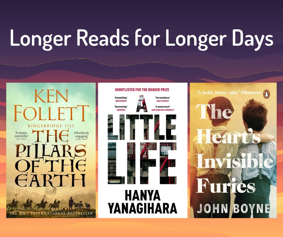 hantslibraries's tweet image. A selection of books over 600 pages to sink into this summer...
BorrowBox: hampshire.borrowbox.com/product-group/…
Catalogue: hampshire.spydus.co.uk/cgi-bin/spydus…
@JohnBoyneBooks #Books #ReadingCommunity #ReadingForPleasure