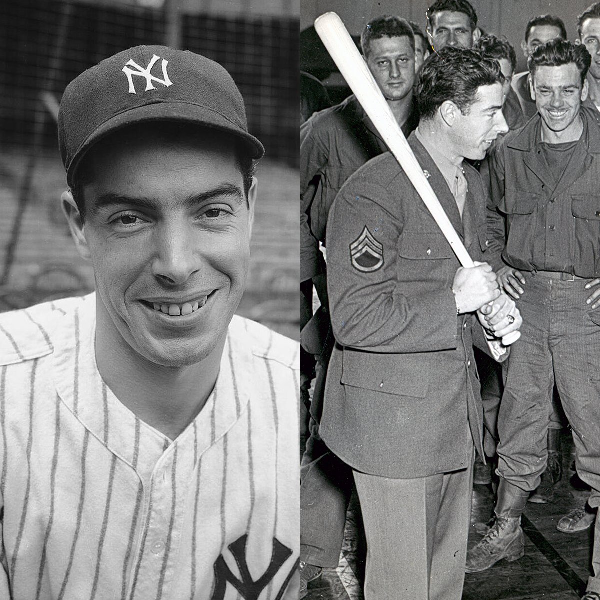 USArmyMuseum's tweet image. “The Army taught me about challenges... I take everything in baseball and life as a challenge.” – Warren Spahn #HOF pitcher & #WWII vet.
#DYK @MLB legends like Spahn, DiMaggio, Greenberg and Robinson served in the @USArmy during WWII.
#AllStarGame2025 #ArmyHistory