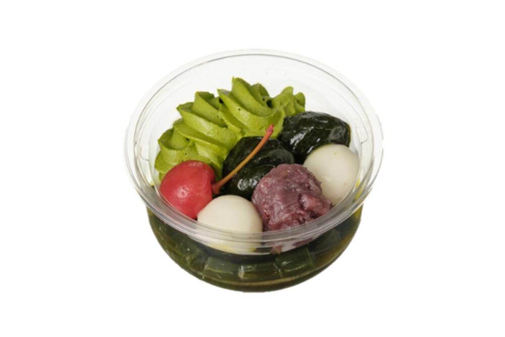 セブン‐イレブン「宇治抹茶」の納涼スイーツ、“もちぷる”水まんじゅう＆黒蜜あんみつ - fashion-press.net/news/136060