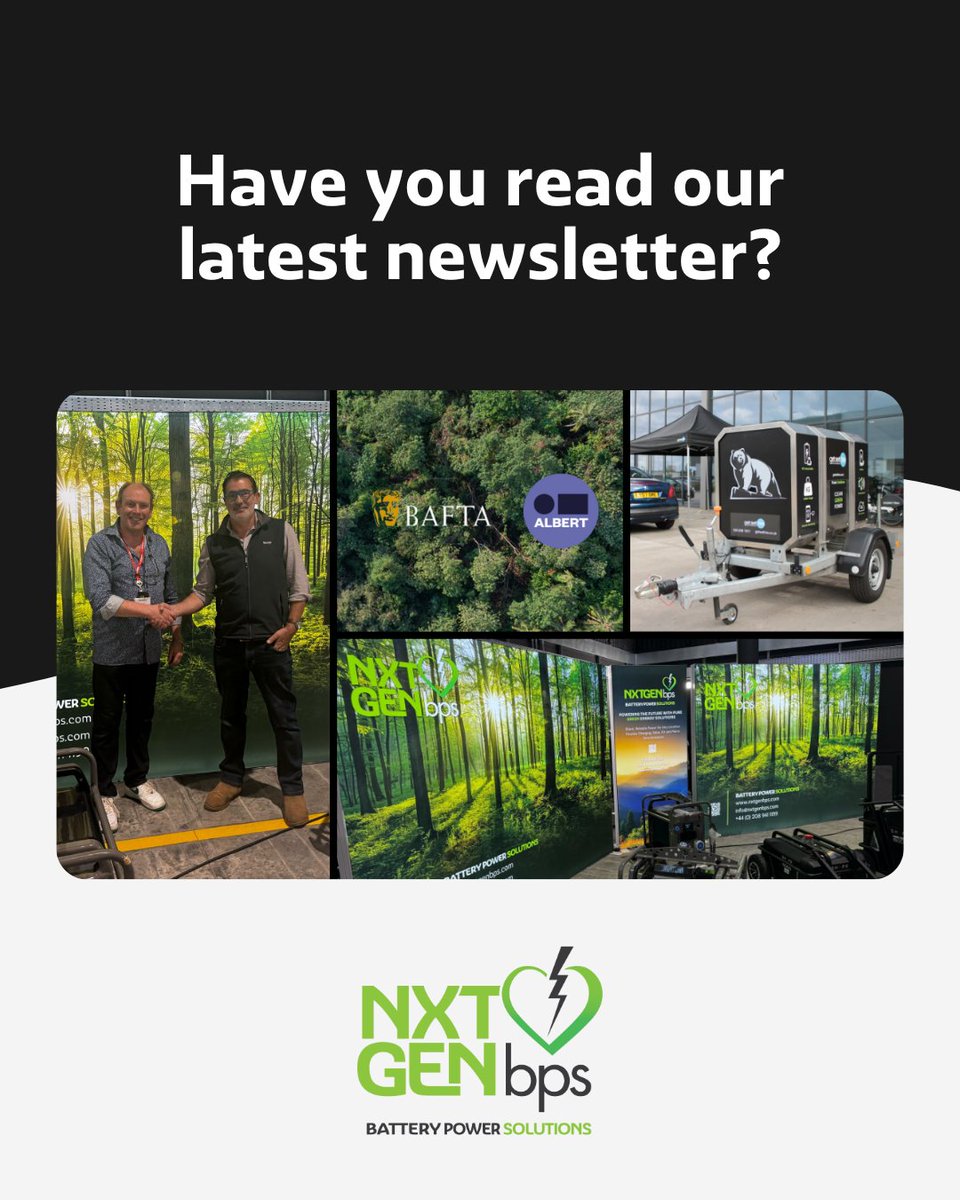 Have you read our latest newsletter? We cover everything from powering wild camping trips with the BMZ Power Station Life to insights from Definition Magazine’s roundtable and our spotlight at Garden Studios’ sustainability event.

Catch up here: bit.ly/44Es6r0