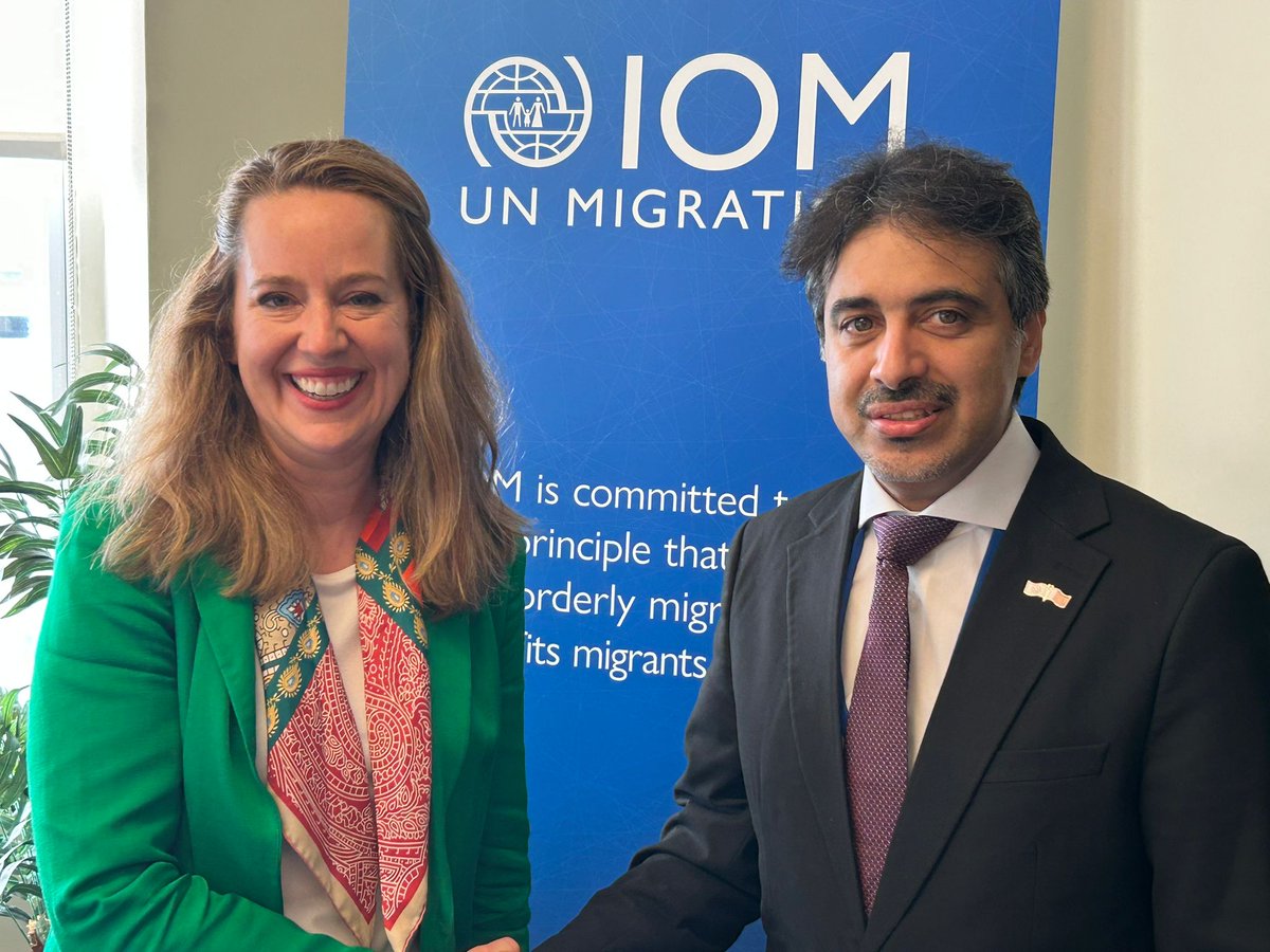 IOMchief's tweet image. Grateful for @Qatar_fund’s commitment to resilience and recovery in Syria, Lebanon, and other critical migration routes.
Partnerships like this show what’s possible when we put dignity first and work together for durable solutions. Every return home is a step toward stability.
