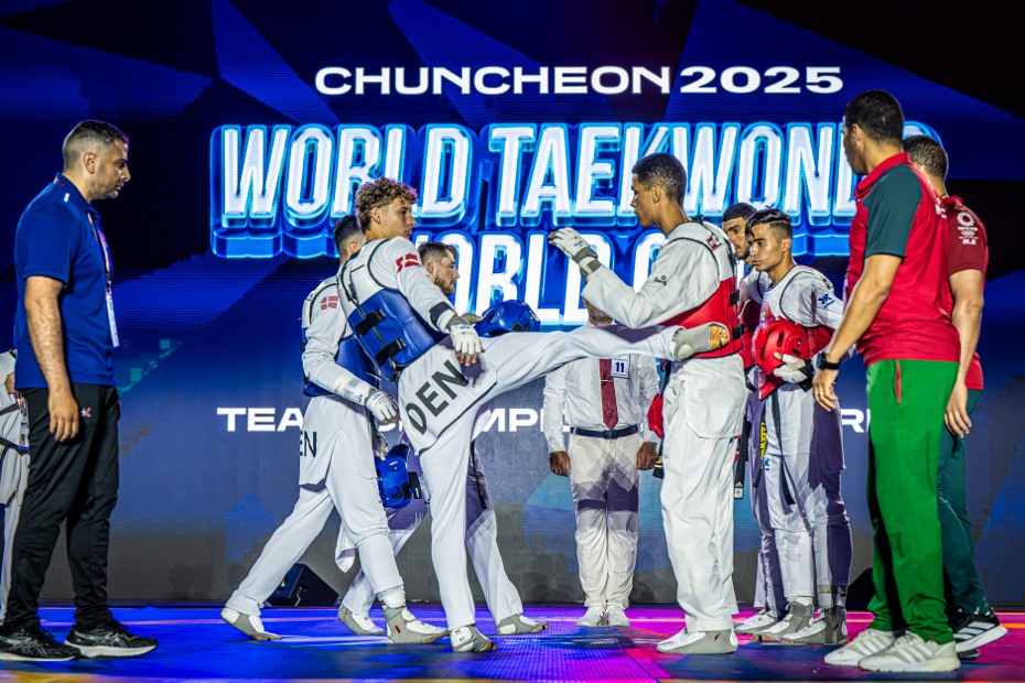 ✅ Final checks before the clash during the Chuncheon 2025 World Taekwondo World Cup Team Championships!
Even the smallest details are checked with focus and intensity.
Every kick, every point, every team moment counts.

#WorldTaekwondo #Taekwondo