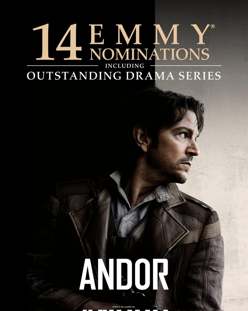 Lafosadelrancor's tweet image. ⭐ANDOR⭐ Enhorabuena a todo el equipo de #Andor por sus 14 nominaciones a los #Emmy Un reconocimiento absolutamente merecido. ¡Enhorabuena! #StarWars✨