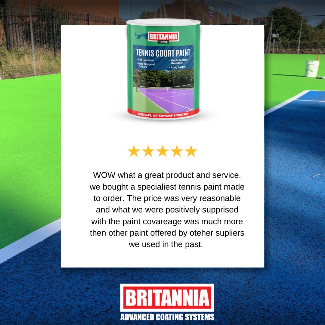 Uncover the unique experiences of a recent customer in the testimonial below on Britannia Paints. britanniapaints.co.uk