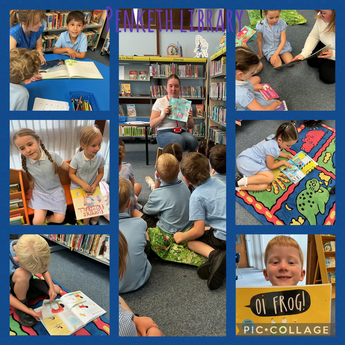 Reception enjoyed their visit to the library! 📚#eyfsstjoes