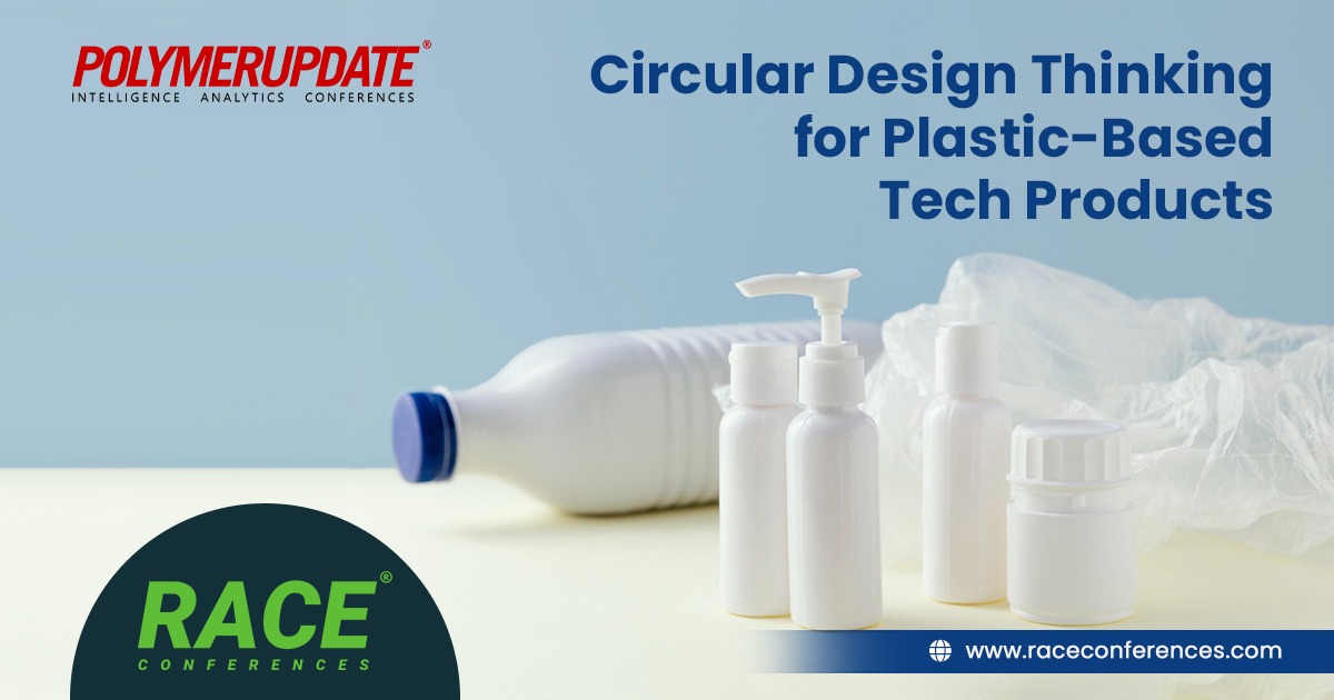 RACEConferences's tweet image. Circular design in tech means building plastic products to last, be reused, and recycled. It’s smart, sustainable innovation—minimizing waste and maximizing performance from the start. ♻️⚙️

 #SmartPlastics  #SustainableInnovation #RACE #racetorecycle #Polymerupdate