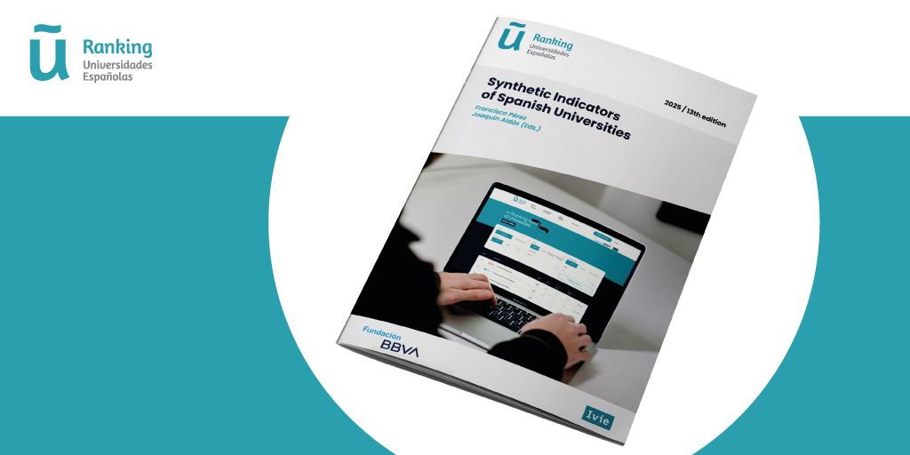 📣📑You can now check the report of the synthetic indicators of Spanish universities in the #URanking2025, carried out by
<a href="/FundacionBBVA/">Fundación BBVA</a> and <a href="/Ivie_news/">Ivie</a>  

👉Visit the website to obtain more information and find out which universities hold the top positions u-ranking.es/report