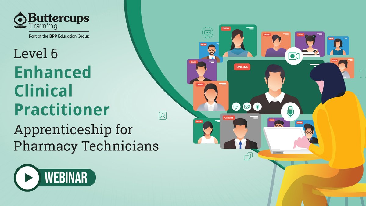 Only 24 hours left! Don’t miss our free webinar tomorrow, Thursday 17 July at 11:00 AM. Learn about the new Level 6 Enhanced Clinical Practitioner Apprenticeship for Pharmacy Technicians starting this August.

Register here: forms.office.com/e/wXRsE12z9u

See you there!