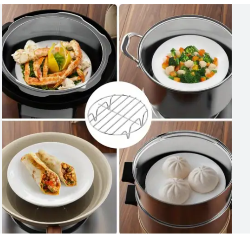 GSlife_official's tweet photo. Whether you're cooling cookies or steaming veggies — the GSlife Steam Rack has your back 💪
Made of food-grade stainless steel, it’s safe, compact for every kitchen! 🛒 Tap the link in bio &amp; grab yours on Amazon today!
#GSlife #SteamingRack #Breads #HomeCookLife #AmazonFinds https://t.co/xcIizs64FP