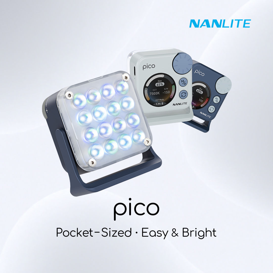 Presentamos Pico: la versátil luz RGBW portátil que cabe en tu bolsillo. Compacta, colorida y repleta de funciones para creadores
<a href="/NanliteGlobal/">Nanlite Global</a> <a href="/cromalite/">Cromalite S.L.</a>  #Nanlite #Nanlux #Nanlink #cromalite #Nanlite_pavotube #Nanlite_FS #Nanlite_FC #videomaker  #filmmaker #filmmakerstudio