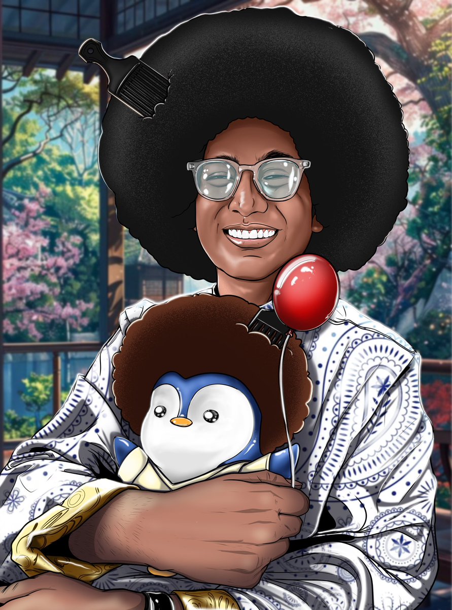 jimmy (@jimmymoncl59812) on Twitter photo Chilling in Asia with a pudgy is goals <a href="/magicross7/">Ross.pengu</a> it was a pleasure creating this for you enjoy brother.
#pudgypenguins #procreat #nft #art Chilling in Asia with a pudgy is goals <a href="/magicross7/">Ross.pengu</a> it was a pleasure creating this for you enjoy brother.
#pudgypenguins #procreat #nft #art