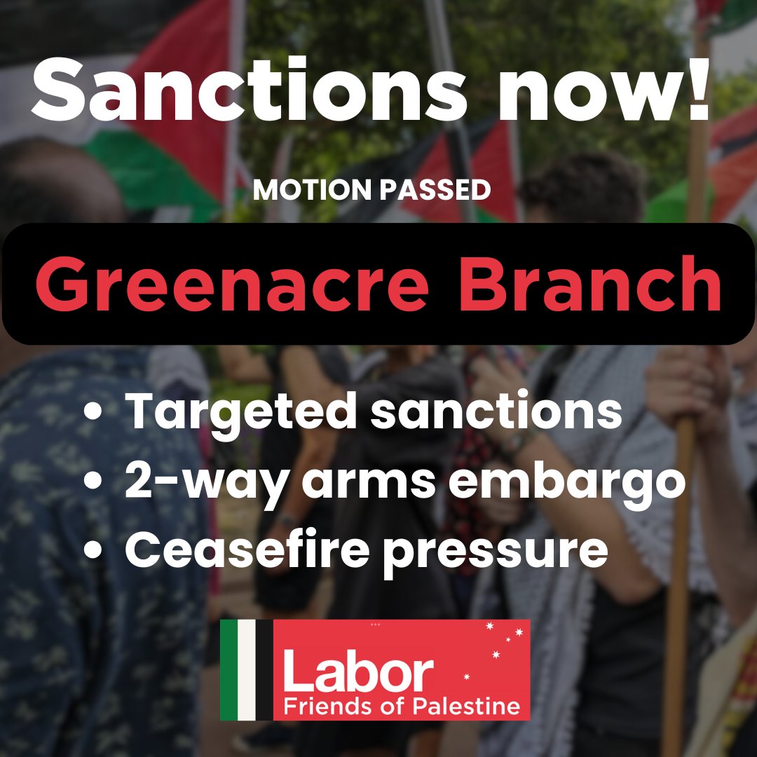 labor_palestine's tweet image. Israel’s war on children sees 10 kids each day losing one or both legs — 17,000 children killed and 40,500 injured in Gaza
@NSWLabor members in Greenacre call on the federal government to protect Palestinian children: enforce sanctions & arms embargo under international law❗