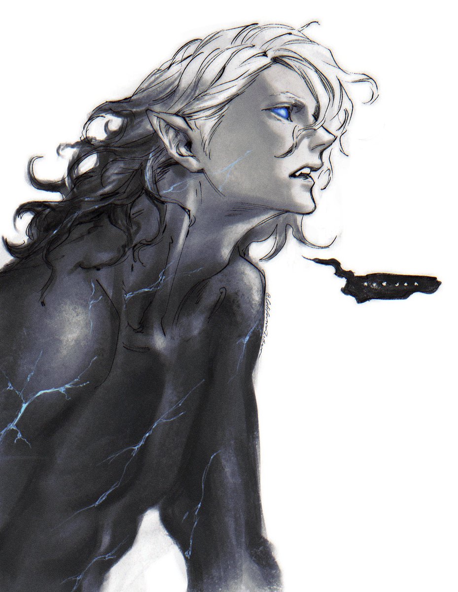 CaLoserrr's tweet image. newborn Sleipnir🐎