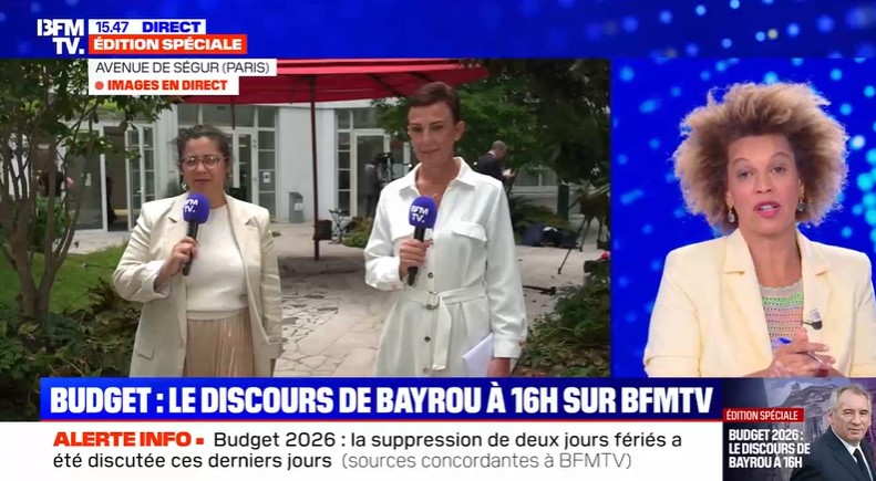 BFMTV_Inside's tweet image. 📺#AUDIENCES - Mardi 15 juillet
🔴Édition spéciale "Budget 2026" sur @BFMTV (15h29/23h54)
✅1ÈRE CHAÎNE INFO
✅6ÈME CHAÎNE DE FRANCE
➡️4% PDA
➡️437 000 tsp en moyenne
➡️8,5 millions téléspectateurs en cumulé
25/49 ans :
✅1ÈRE CHAÎNE INFO
✅4ÈME CHAÎNE DE FRANCE
➡️5,1% PDA