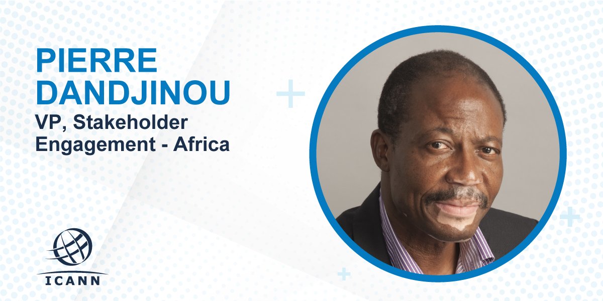 ICANN's tweet image. #ICANN extends a warm congratulations to our Vice President of Stakeholder Engagement for Africa, Pierre Dandjinou, on receiving the prestigious Prix d'Honneur Pierre Ouedraogo for his tremendous contributions to innovation and digital transformation in Africa.
This award…