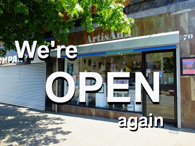 We’re Now Open Again after July Break

ArtisAnn Gallery, ​70 Bloomfield Avenue, Belfast, BT5 5AE

Wed – Sat: 11am to 5.30pm

artisann.org

You can even spread the cost over 10 months and take the art home today

#art #artist #artgallery #gallery

#belfast