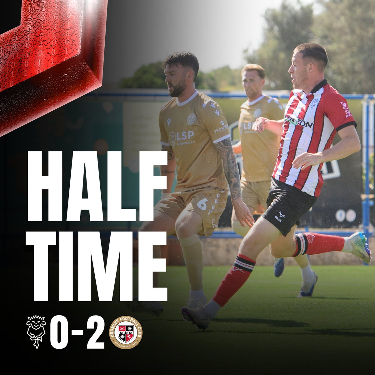 LincolnCity_FC's tweet photo. ⏸️ City have had the majority of the chances, but find themselves behind at the break.

⌚️ HT | 🔴 0-2 ⚪️ | #LINBRO https://t.co/DQNKzpn29K