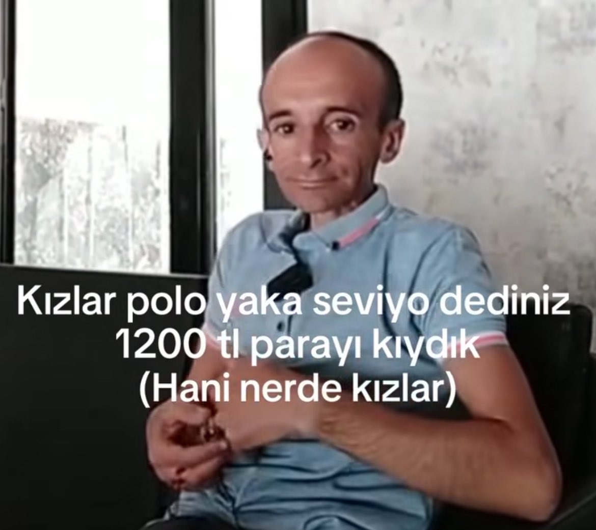 O sırada klasik bir Türk erkosu