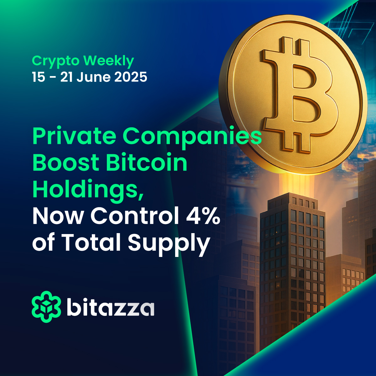 🚨 Private firms now hold 4% of all BTC
📈 ETH ETFs see $907M inflows
🇨🇳 Shanghai explores Yuan stablecoin
.
Highlights crypto weekly: blog.bitazza.com/blog/crypto-we…
Download Bitazza app: bitazza.onelink.me/YsZ4/ky9j8id3
.
#Bitazza #Crypto #BTC #ETH #Stablecoin