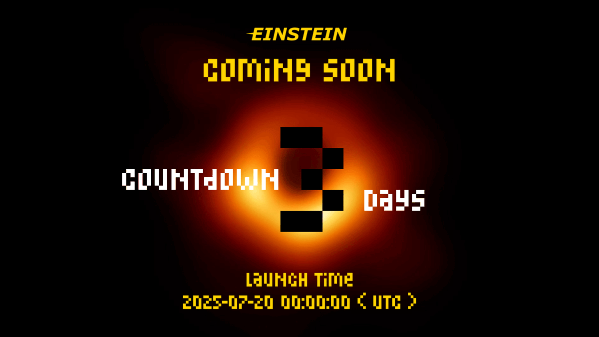 EinsteinDeSci's tweet photo. 🎮 The Einstein Game is about to launch!

📅 Launch Time: 2025-07-20 00:00:00 (UTC)

⏳ Countdown: 3 Days Left!

Get ready to earn through science and strategy.

Don’t miss the first-mover advantage.

#EIN #Airdrop #Mining #Giveaway #PlayToEarn #Play2Earn #P2E https://t.co/2XZKszq7q6
