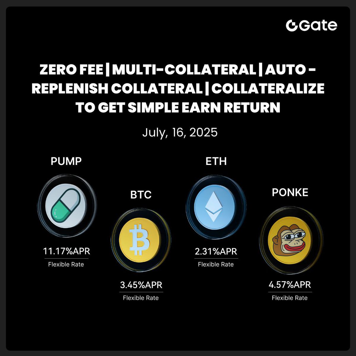 🚀 Gate Crypto Loan – Tối đa hóa việc sử dụng vốn của bạn!

📈 Nhiều loại tiền điện tử, Không phí, Thanh toán linh hoạt

👉 Bắt đầu ngay: gate.com/cryptoloan

⚡ Sử dụng cho giao dịch spot, futures, margin và nhiều loại hình đầu tư khác

#CryptoLoan #BTC