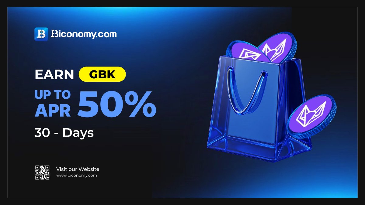 🚀 Biconomy.com Earn - #GbankAPY Locked Products: Enjoy Up to 50% APR in Rewards! 🚀
 
Biconomy.com Earn is pleased to announce a Locked Products update on <a href="/ApyGbank/">GBK Token Official</a> . Subscribe to #GBK on Biconomy.com Earn Locked Products during the Promotion