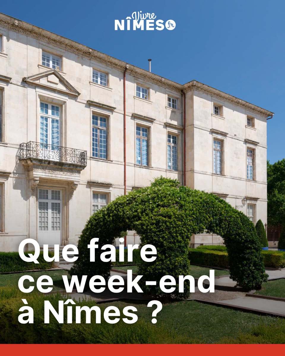 nimes's tweet image. 😀Que faire ce #weekend à #Nîmes
Découvrez notre sélection en détail ici 👉 swll.to/zwQw4wp
